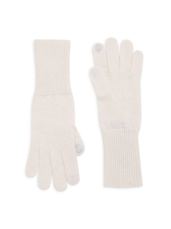 Saks Fifth Avenue COLLECTION Cashmere Tech Gloves 1