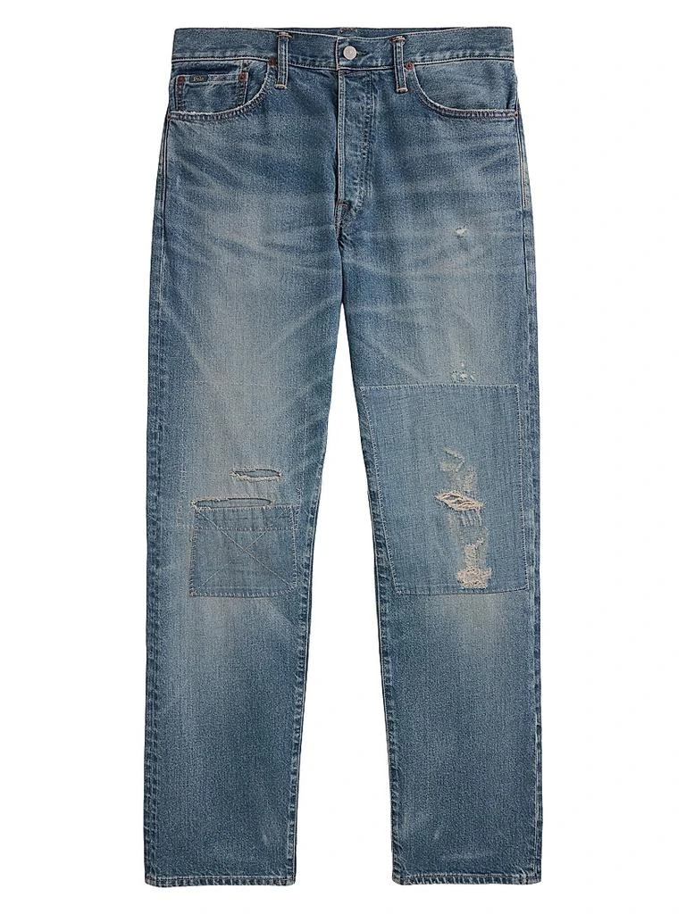 Ralph Lauren Heritage Straight Distressed Jeans 1