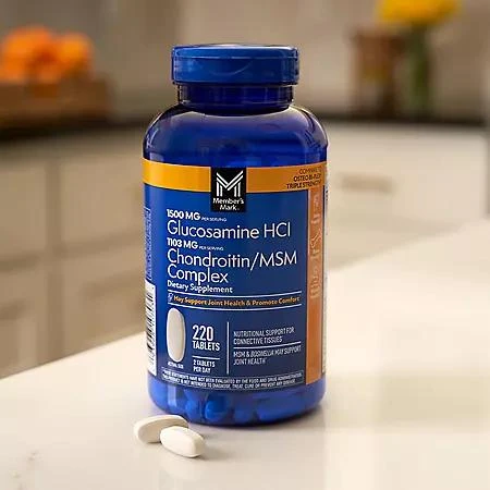 Member's Mark Member’s Mark Glucosamine HCl and Chondroitin/MSM Complex Tablets, 220 ct. 7