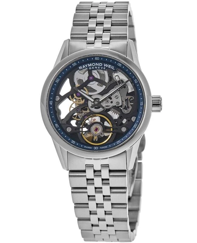 Raymond Weil Raymond Weil Freelancer Automatic Skeleton Dial Steel Men's Watch 2783-ST-50000 1