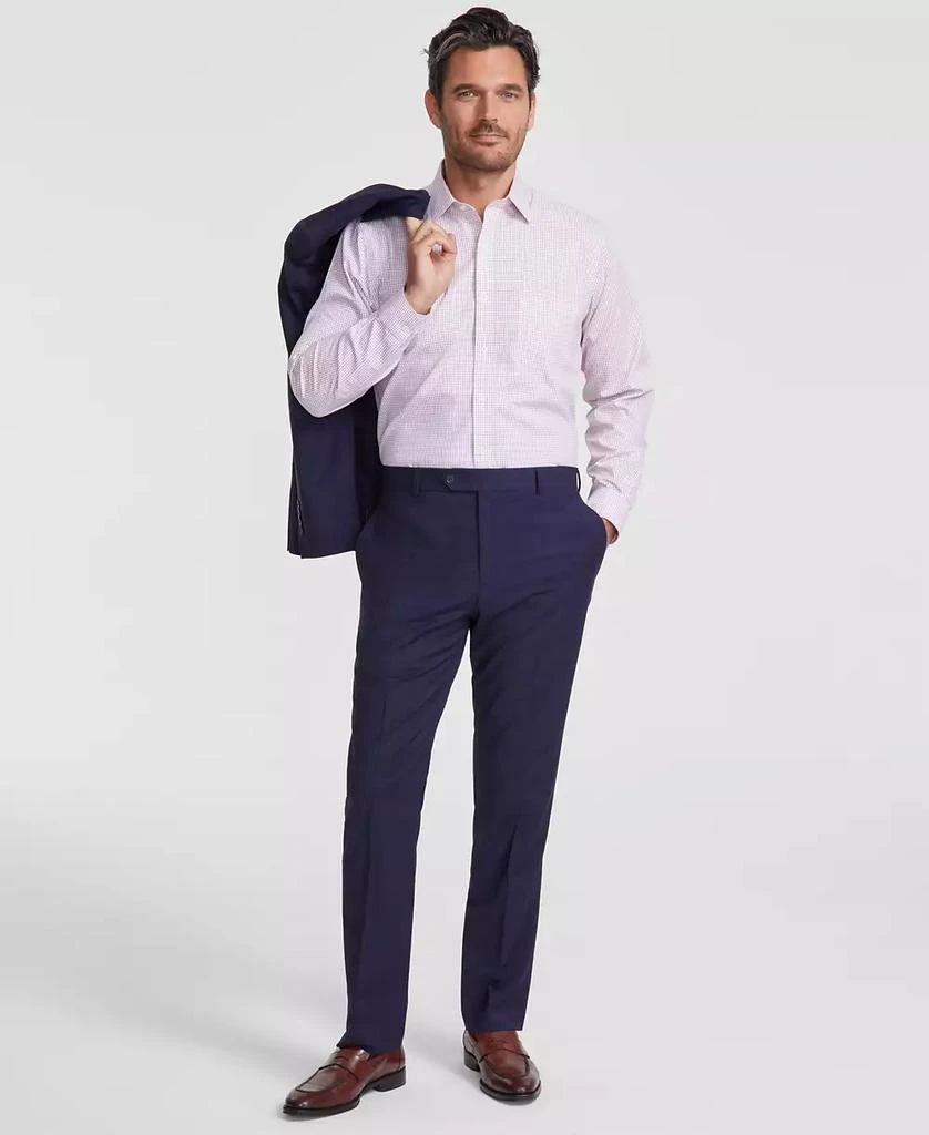 Brooks Brothers Men's Classic-Fit Wool Blend Suit Separates Pant 1