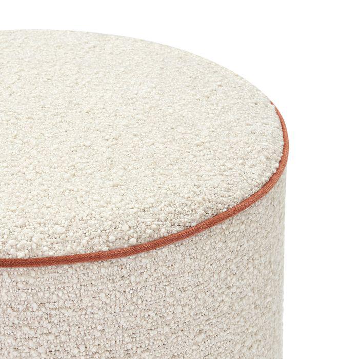 Massoud Wylie Cylinder Ottoman