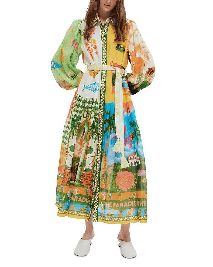 ALÉMAIS Paradiso Shirtdress 1