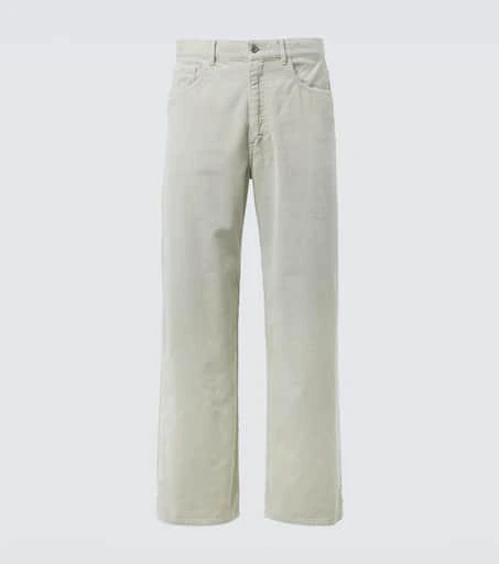 AURALEE Cotton corduroy wide-leg pants 1