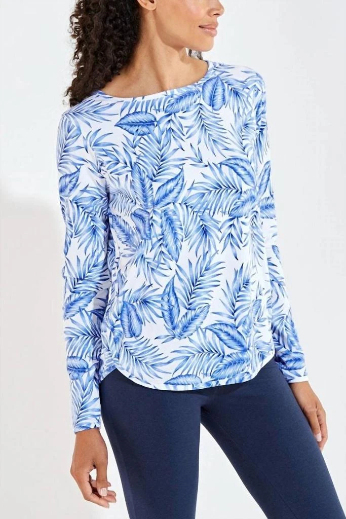 Coolibar Heyday Shirt In Ohana Palm 1