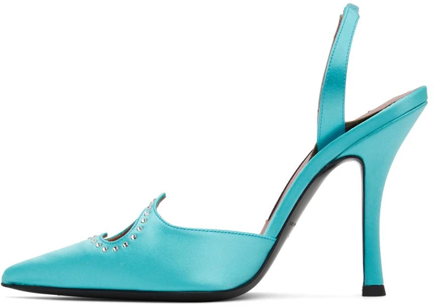 Les Petits Joueurs Blue Jerry Heels 3