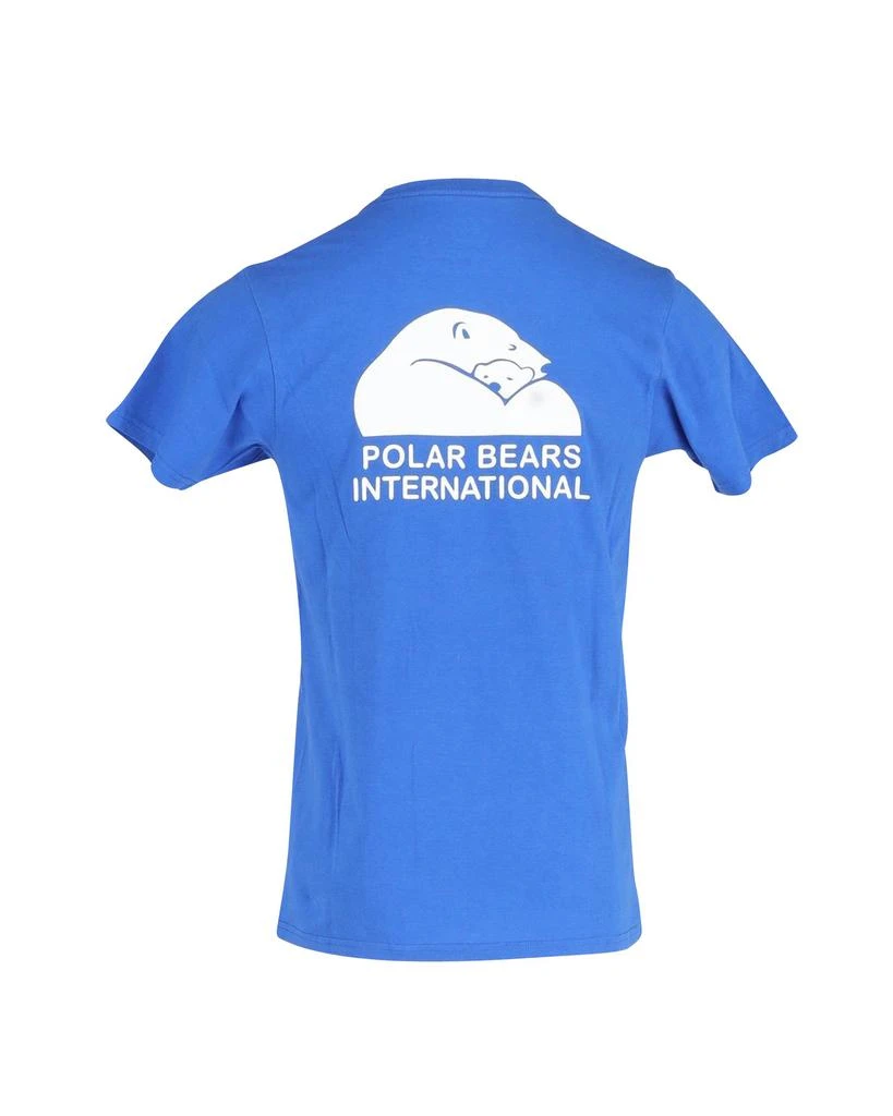 Canada Goose Polar Bear T-Shirt in Blue Cotton 3