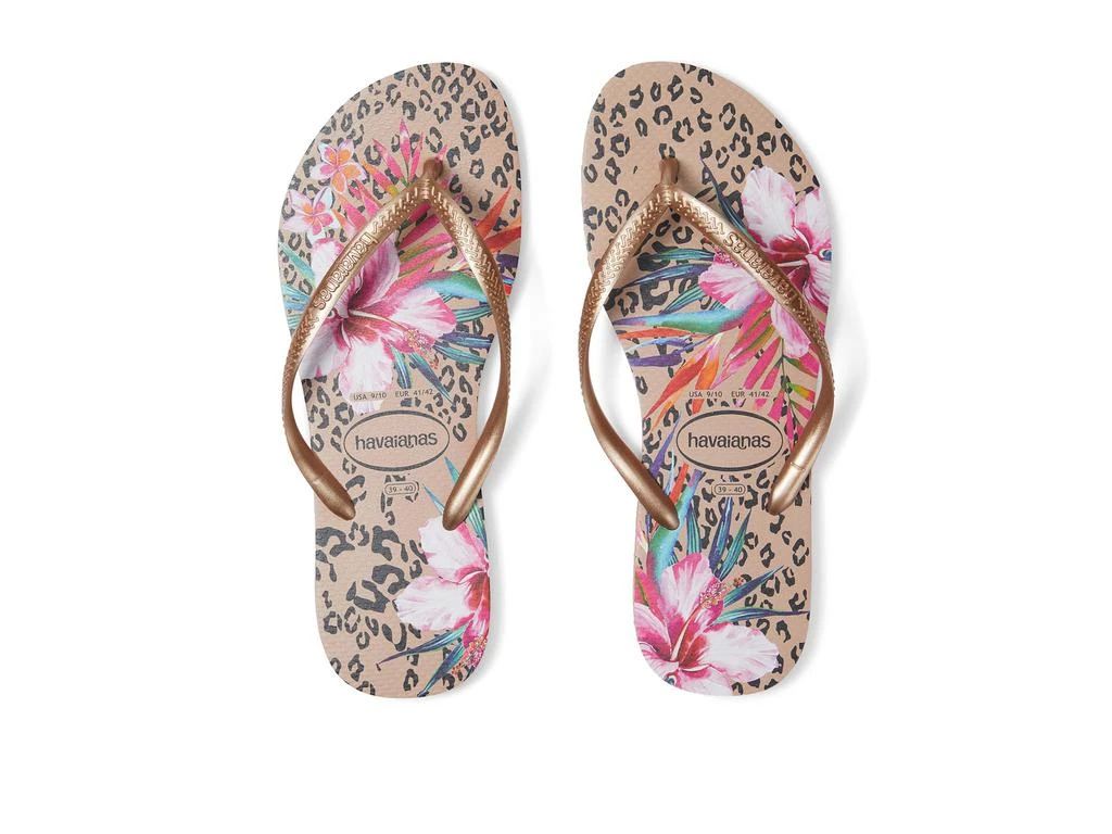 Havaianas Slim Animal Floral Flip Flop Sandal 1