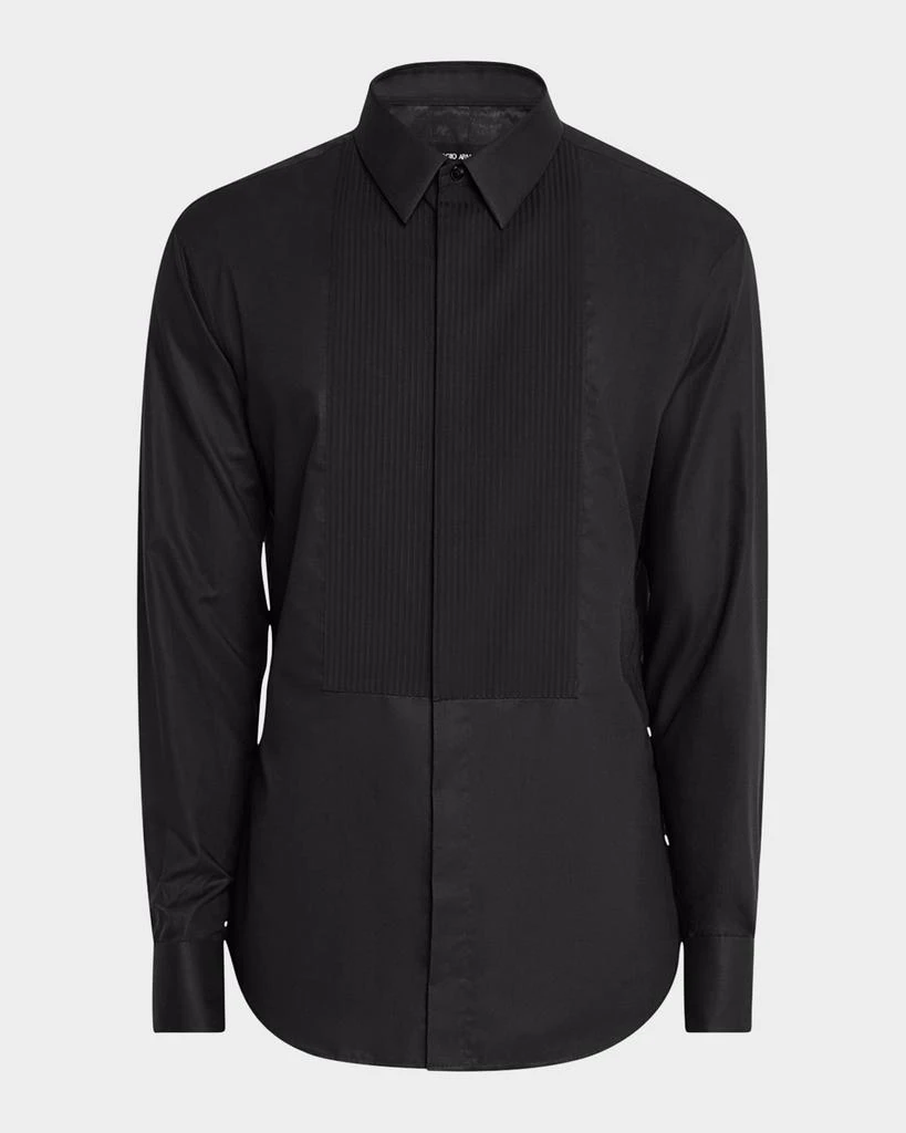 Giorgio Armani Men's Pleated Bib Tuxedo Shirt 1