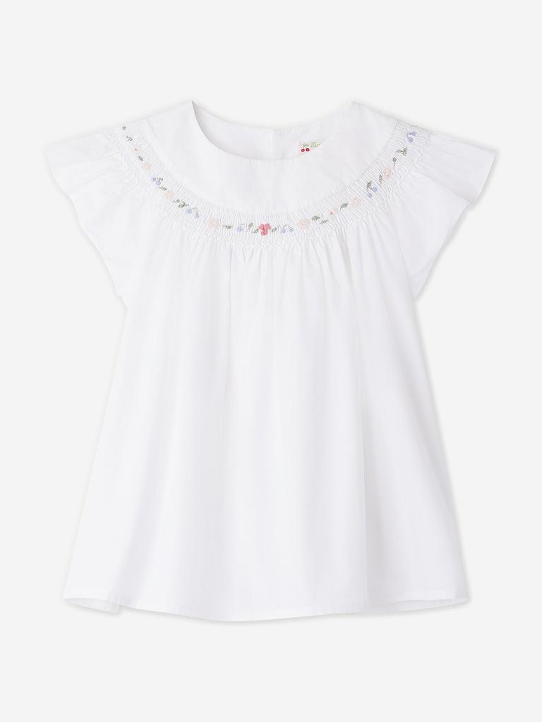 Bonpoint Bonpoint Girls Fillys Blouse in White