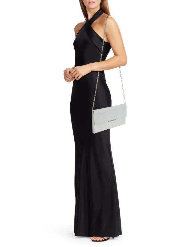 La Regale Sparkle Jacquard Wallet On Chain 3