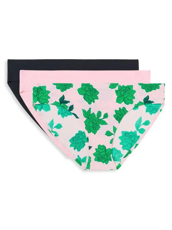 AQS 3-Pack Seamless Bikini Panties 1