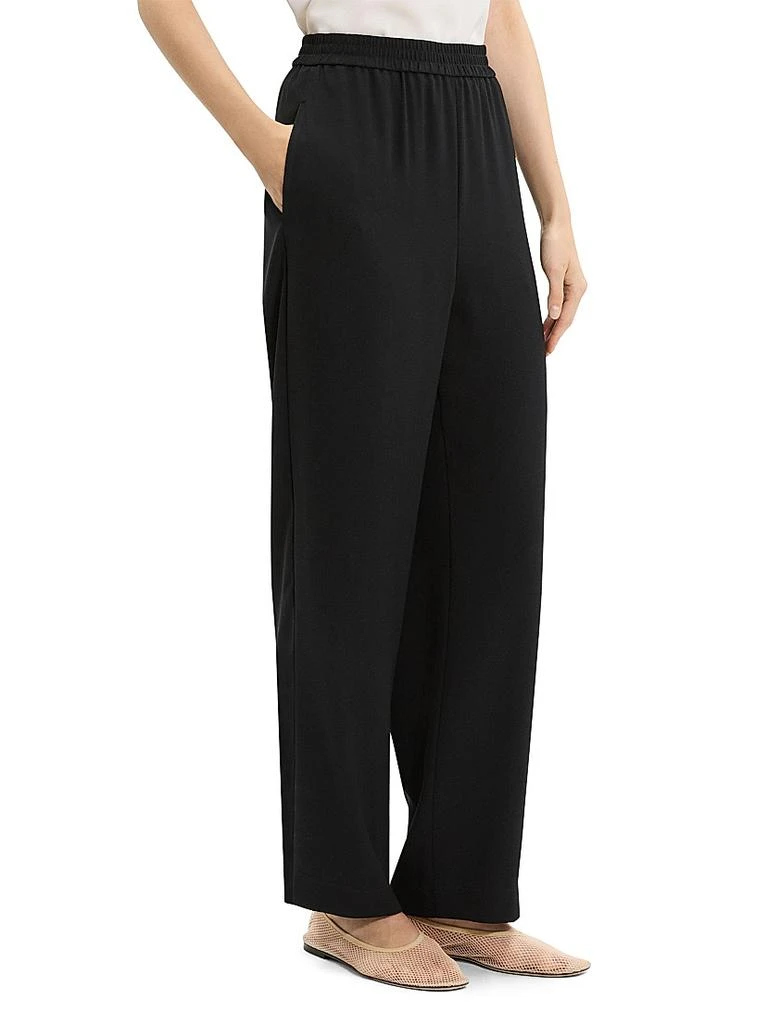 Theory Relaxed Straight Pull-On Pants 5