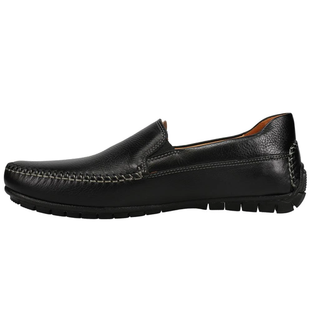 Johnston & Murphy Cort Whipstitch Venetian Slip On Moc Toe Dress Shoes 3