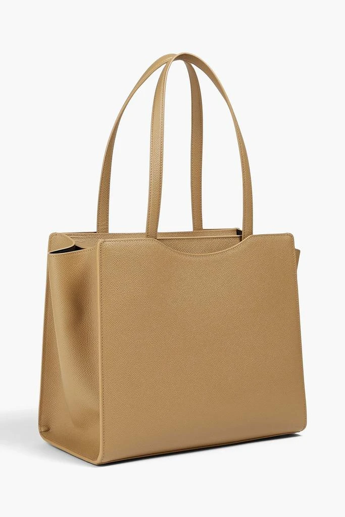 Salvatore Ferragamo Gemini pebbled-leather tote 3