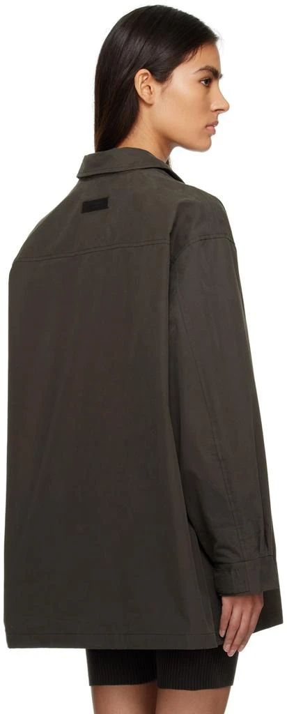 Essentials Gray Zip Jacket 3