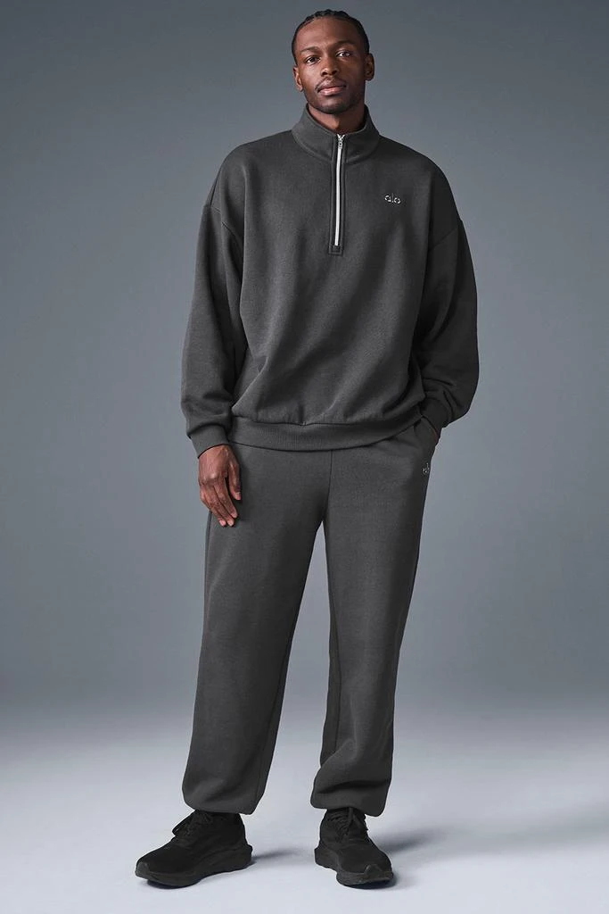 Alo Accolade 1/4 Zip Pullover - Anthracite 5