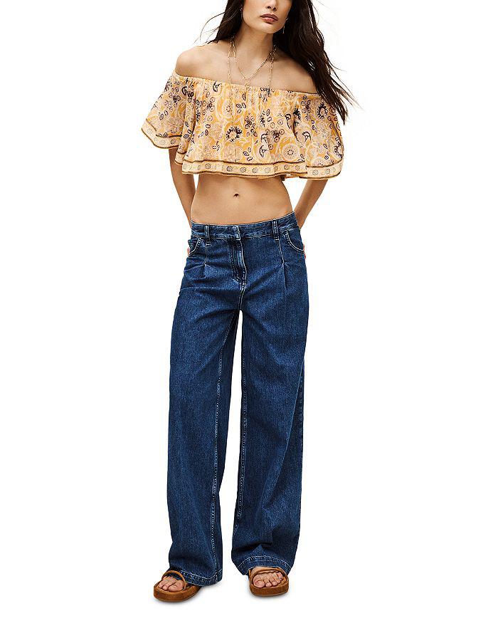ba&sh Anthea Cropped Top