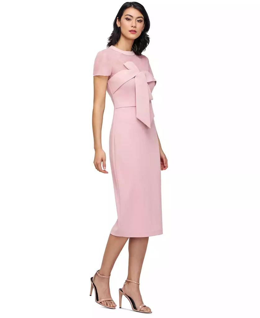 JS Collections Women's Roselle Bow-Trim Dress