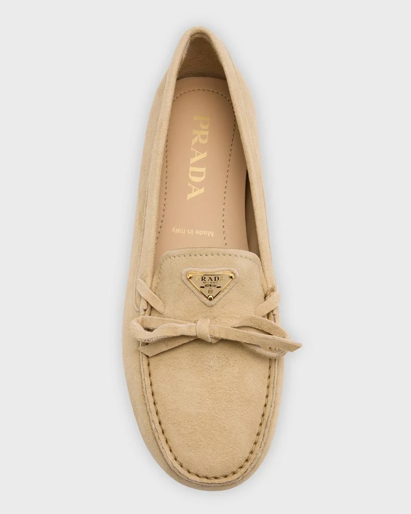 Authentic Prada Suede Driving Loafers – Taupe  – Excellent Condition PRADA M Loafer Suede Casual Shoes for Men for sale | eBay main image 4