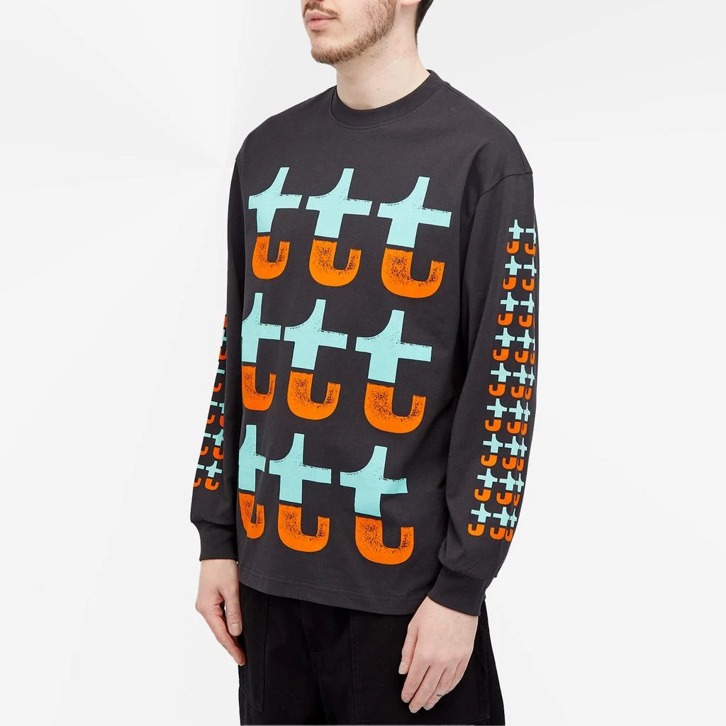 The Trilogy Tapes The Trilogy Tapes Split Long Sleeve T-Shirt 2