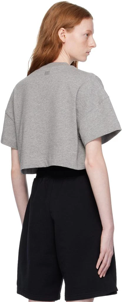 AMI Gray 'Coeur Sacré' T-Shirt 3