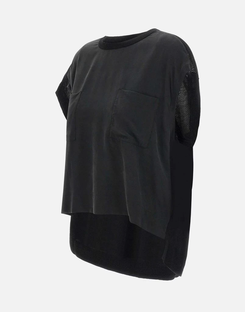 KAOS Silk and viscose-linen  blouse 2