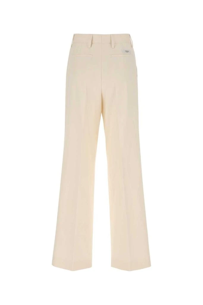 Prada Prada Pressed-Crease Straight Leg Tailored Trousers 2