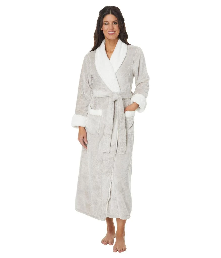 Natori Frosted Faux Fur Robe 1
