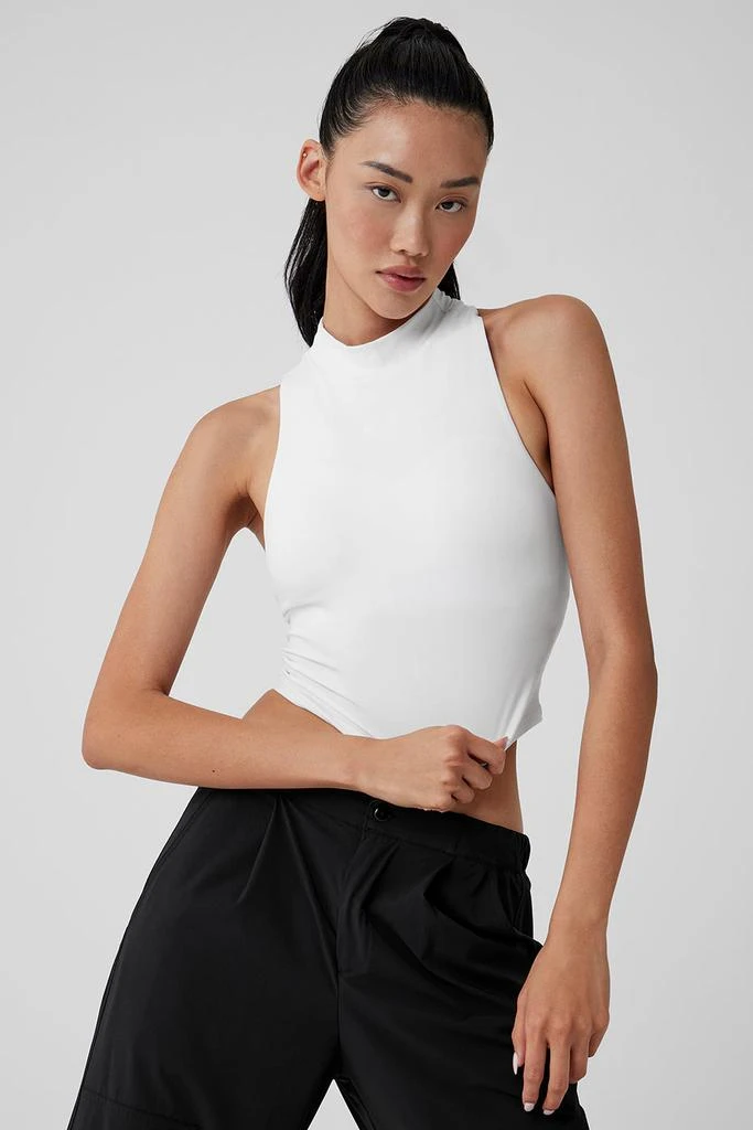 Alo Alosoft Top That Bra Tank - White 4
