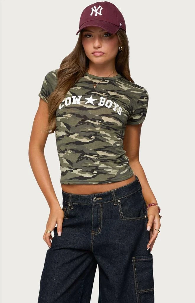 Nika Camo Cowboys T-Shirt – On Sale Now with Up to 25% Off | Discover ...
