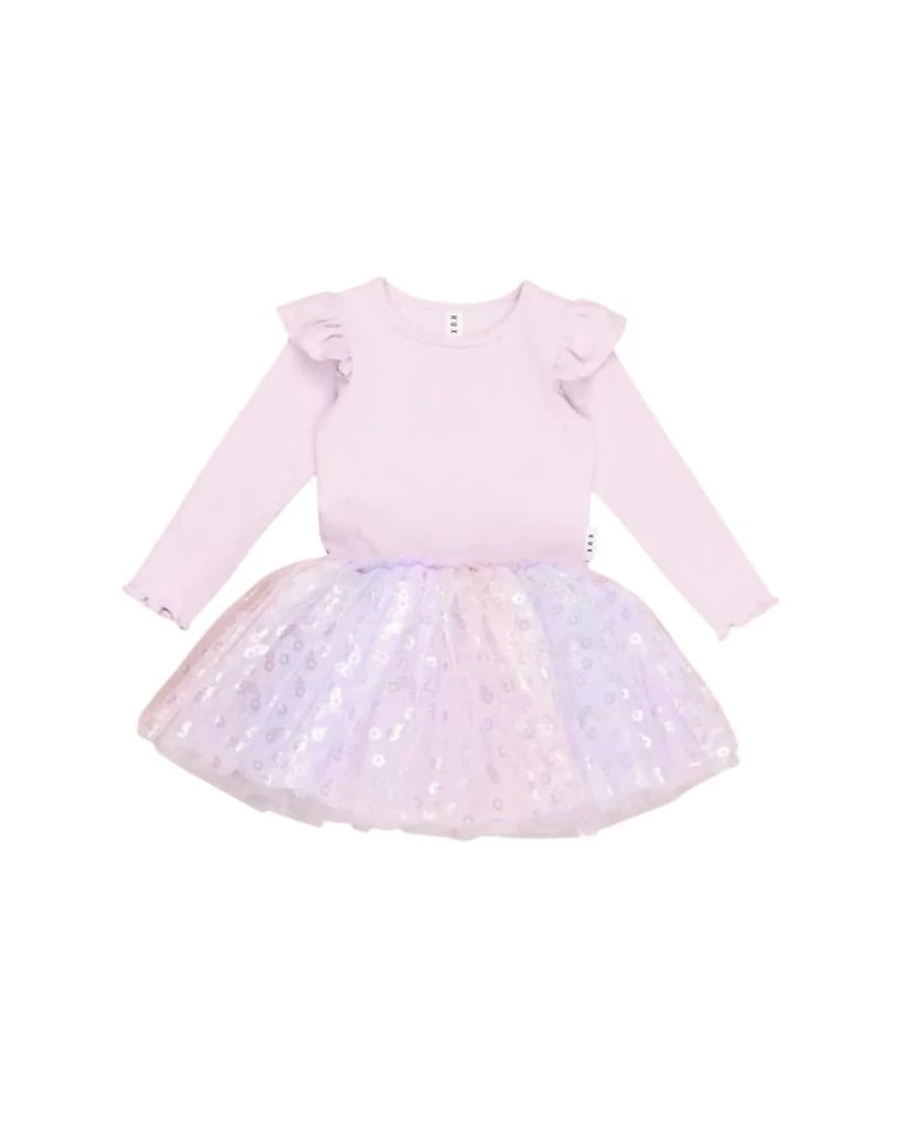 Huxbaby Huxbaby - Rib Dress w/Tulle Bottom 2