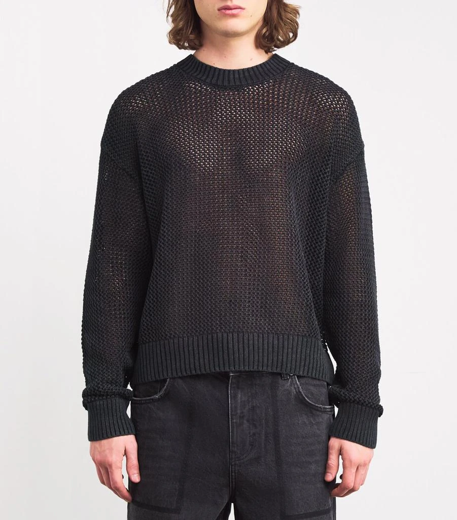 Represent Cotton Open-Knit Sweater 3