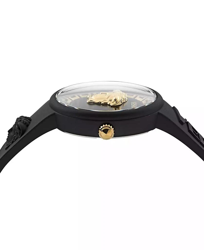 Versace Women's Swiss V-Pop Black Silicone Strap Watch 39mm 3