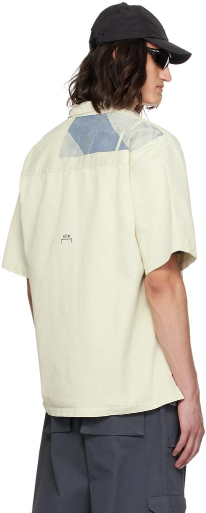 A-COLD-WALL* Off-White & Indigo Printed Shirt 3