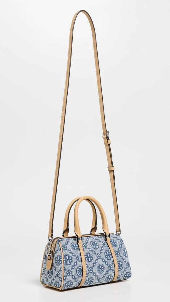Tory Burch Tory Burch Women
s T Monogram Denim Mini Barrel Bag 4