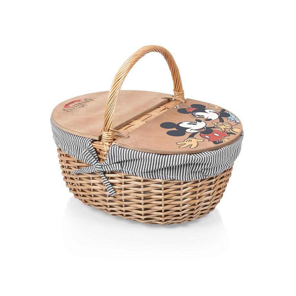 Disney Country Basket - Mickey and Minnie Navy White Stripes