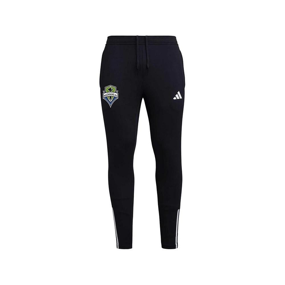 adidas Men's Black Seattle Sounders FC 2023 On-Field Team Crest AEROREADY Training Pants 3