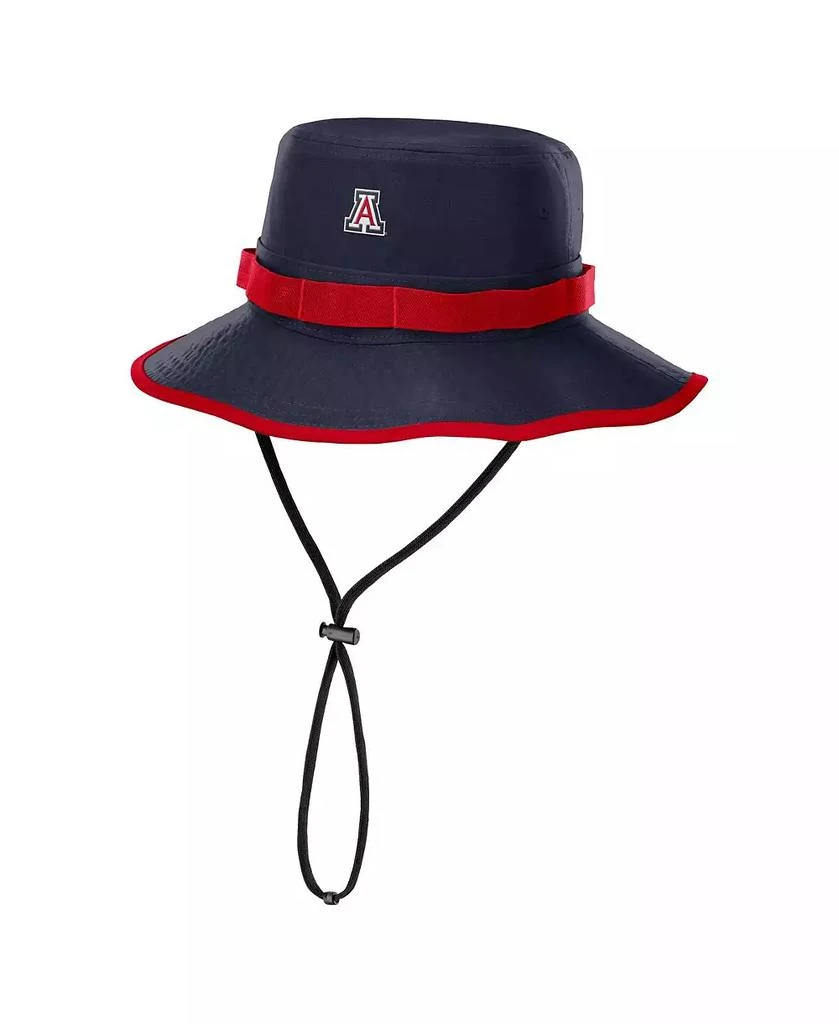 NIKE Men's Navy Arizona Wildcats 2025 Sideline Apex Boonie Bucket Hat 1