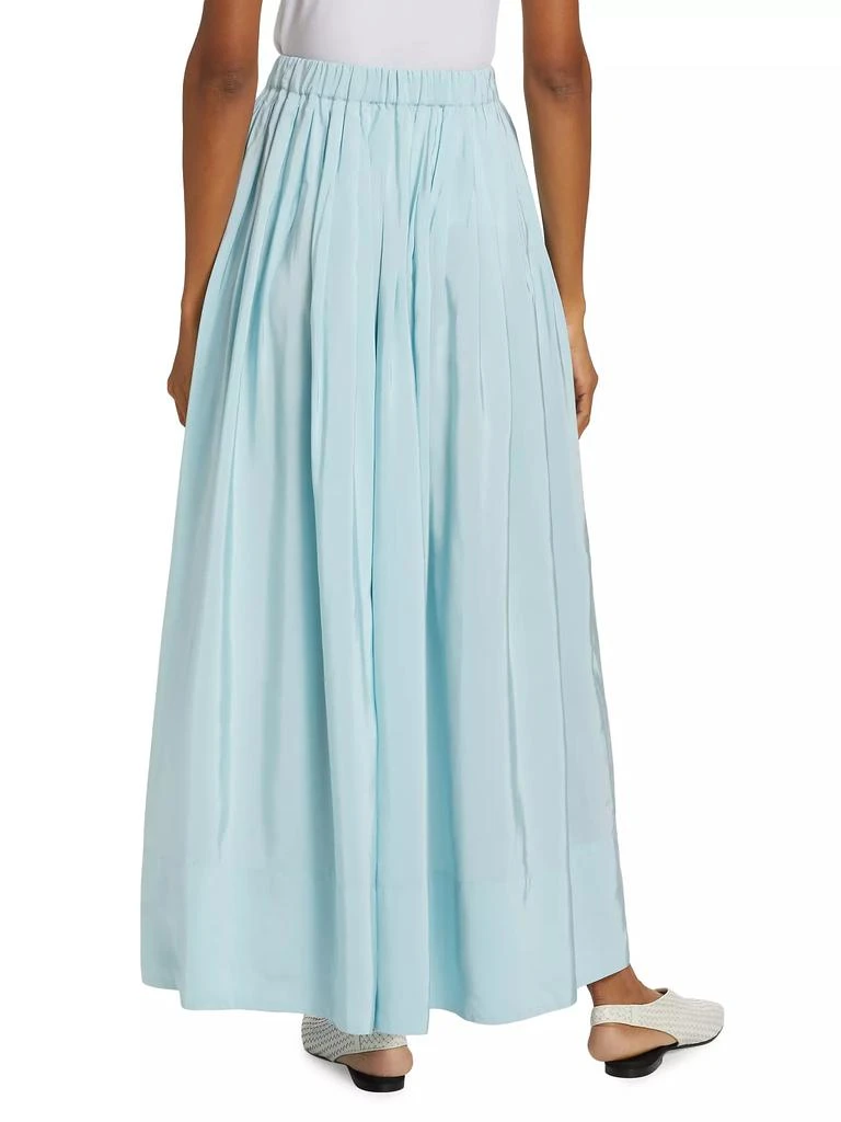 Co Pleated Elasticized Maxi Skirt 5