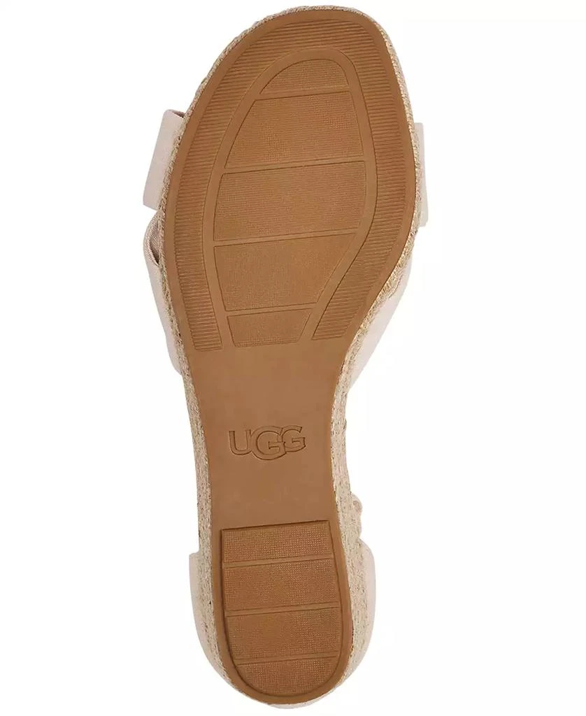 UGG Women's Yarrow Espadrille Wedge Sandals 5