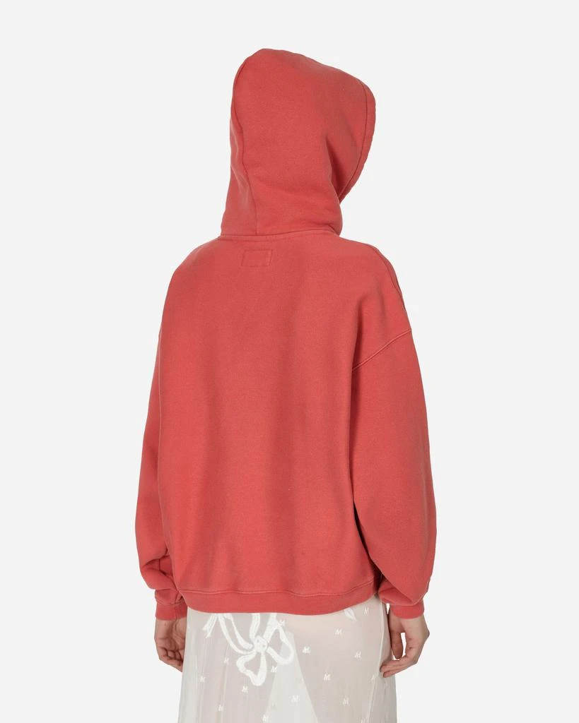 STUSSY International Hooded Sweatshirt Washed Red 3