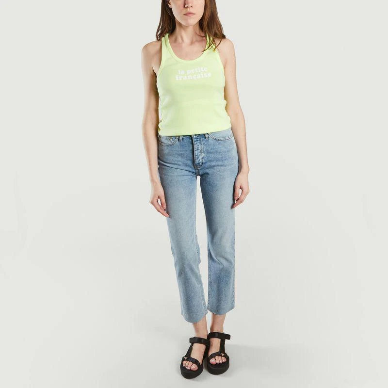La Petite Française Tetu tank top Jaune Fluo LA PETITE FRANÇAISE 4