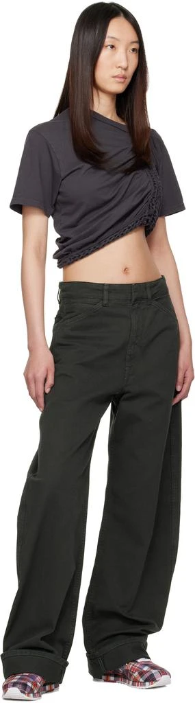 Collina Strada Gray Clover T-shirt 4