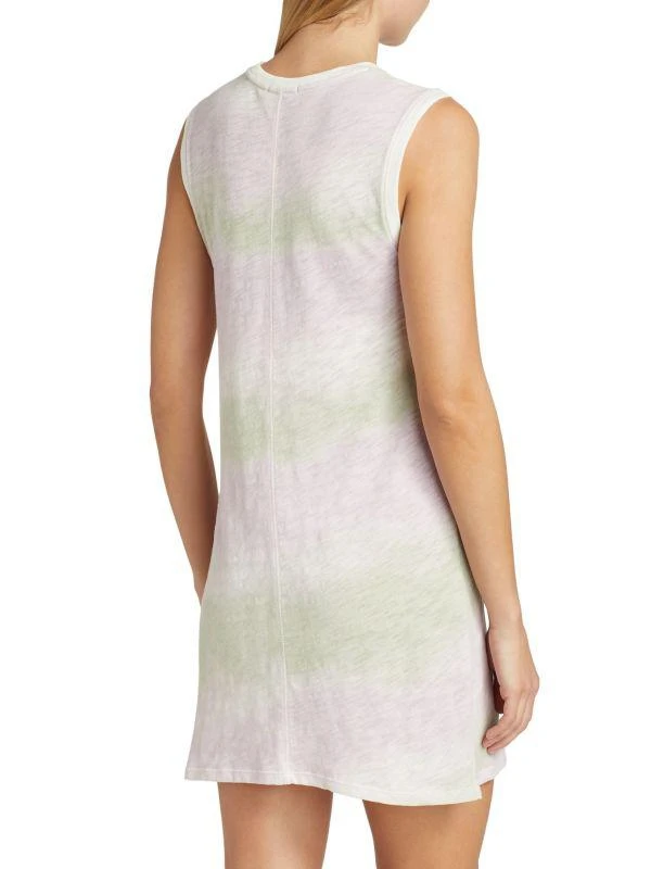 ATM Anthony Thomas Melillo Watercolor Stripe Slub Minidress 2
