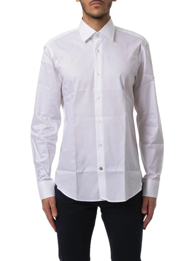 Hugo Boss Boss Hugo Boss Long-Sleeved Button-Up Shirt 1