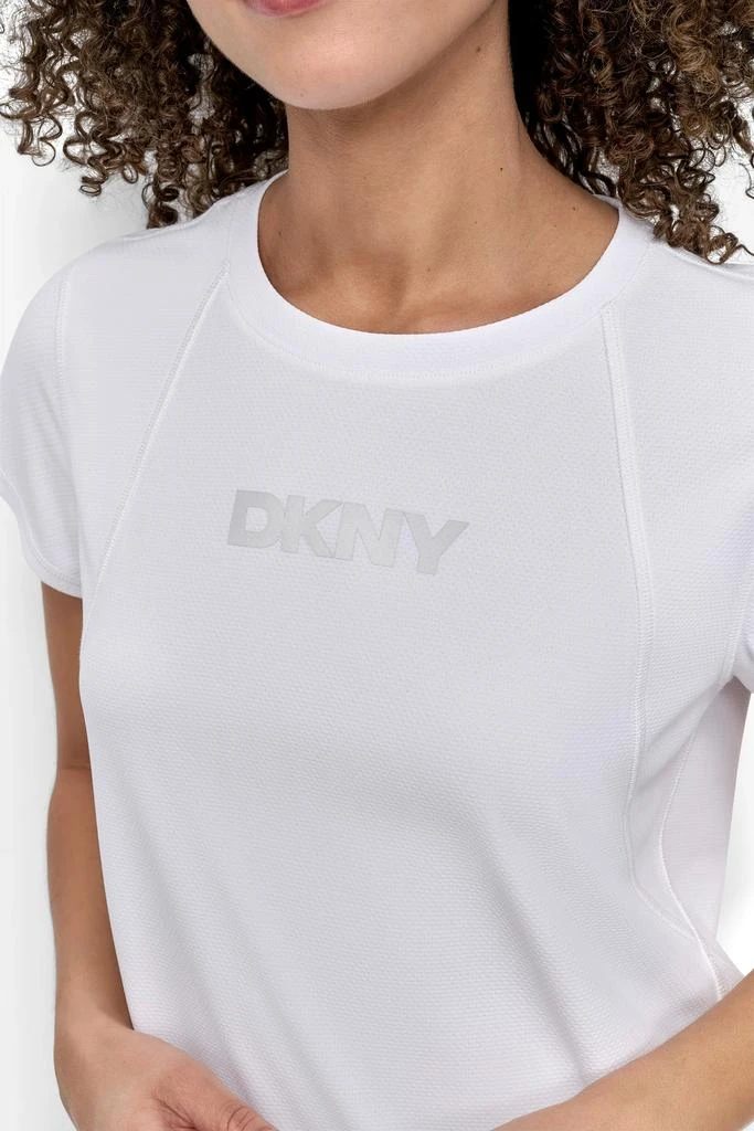 DKNY TECH MESH LOGO TEE 4