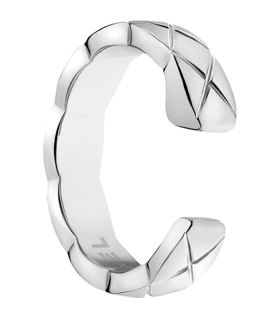 Chanel White Gold and Diamond Coco Crush Single Earring 4
