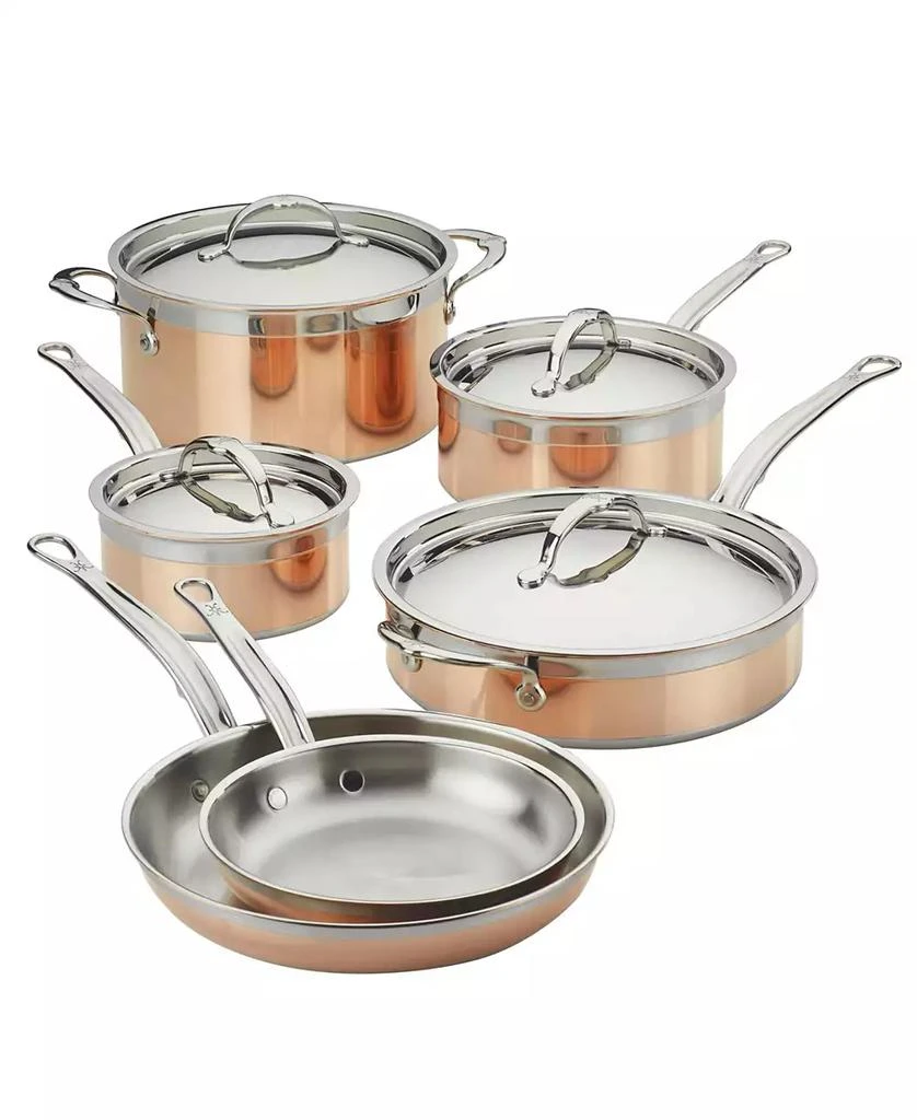 Hestan CopperBond Copper Induction 10-Piece Cookware Set 1