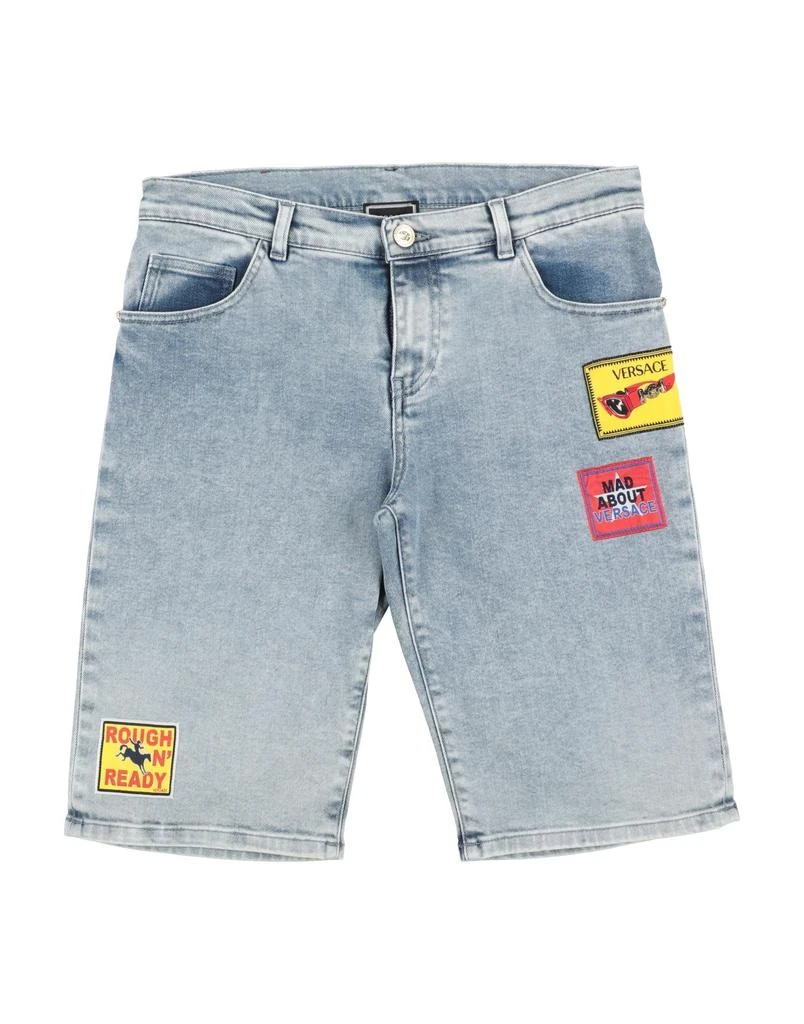 VERSACE YOUNG Denim shorts